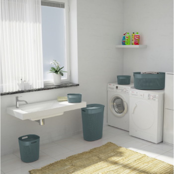 KIS korpa za veš Filo Basket 3,5l Smokey grey-2